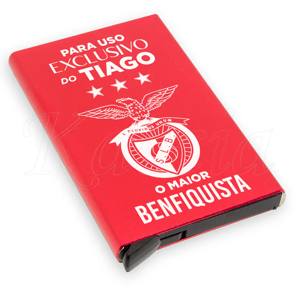 Porta-Cartões Personalizado Maior Benfiquista 4