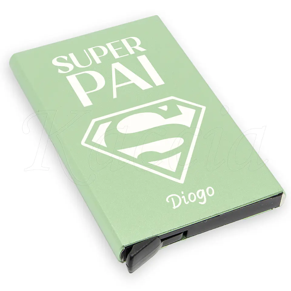 Porta-Cartões Personalizado Super 4