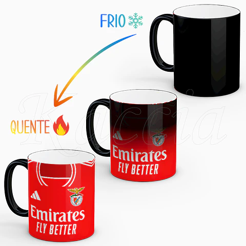 Caneca Personalizada Camisola SL Benfica