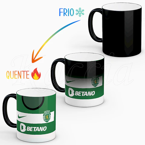 Caneca Personalizada Camisola Sporting CP
