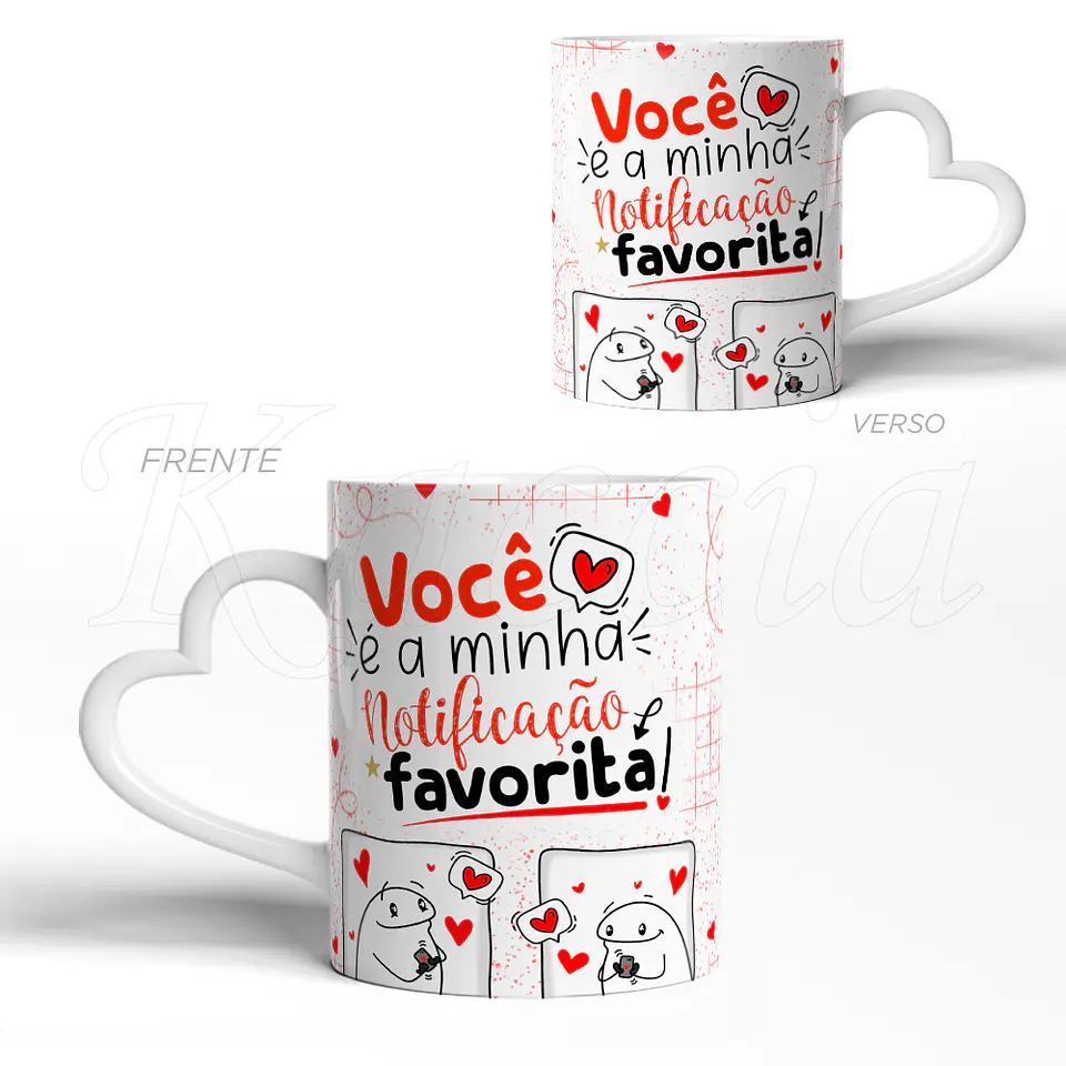 Caneca Notificação Favorita Flork 3