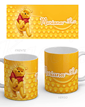 Caneca Personalizável Winnie Pooh com Nome