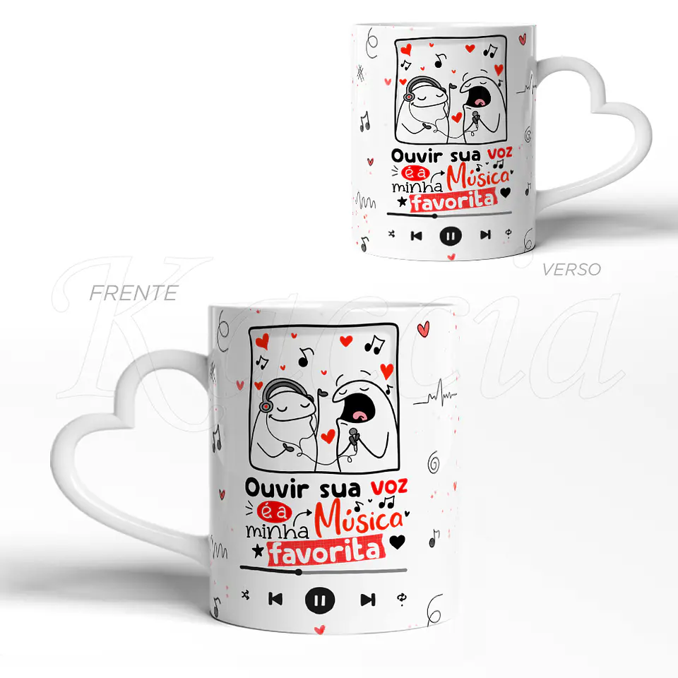 Caneca Música Favorita Flork 3
