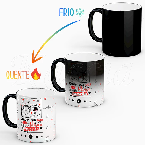 Caneca Música Favorita Flork