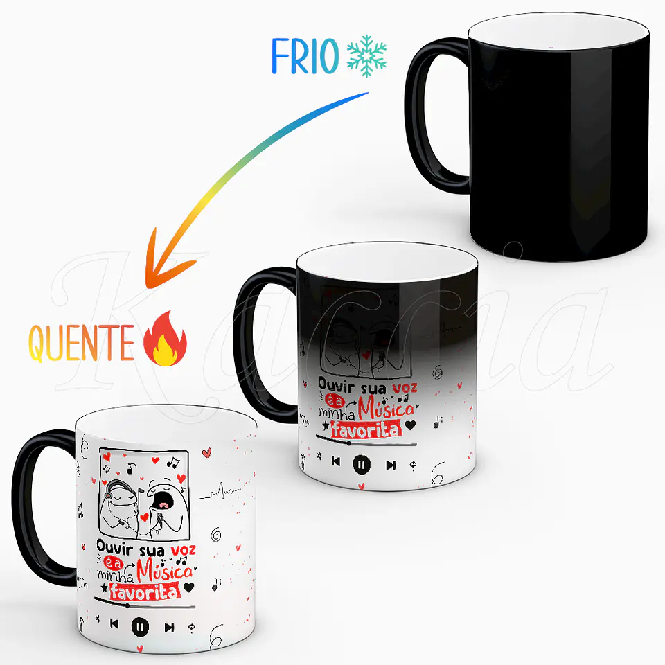 Caneca Música Favorita Flork 2