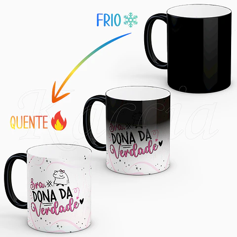 Conjunto de Canecas Sr e Sra Certos Flork