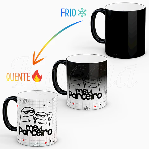 Caneca Meu Parceiro Fofoca Flork