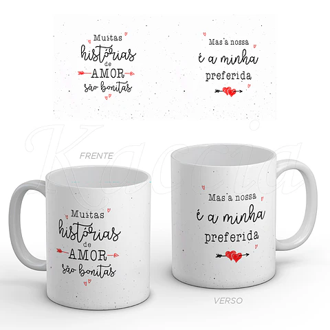 Caneca Nossa História de Amor