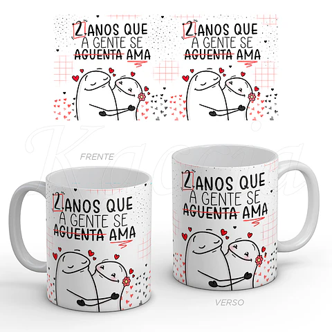 Caneca Personalizada A Gente Se Ama Flork