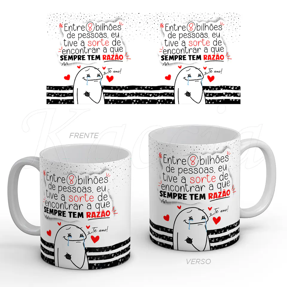 Caneca Sempre Tem Razão Flork 1