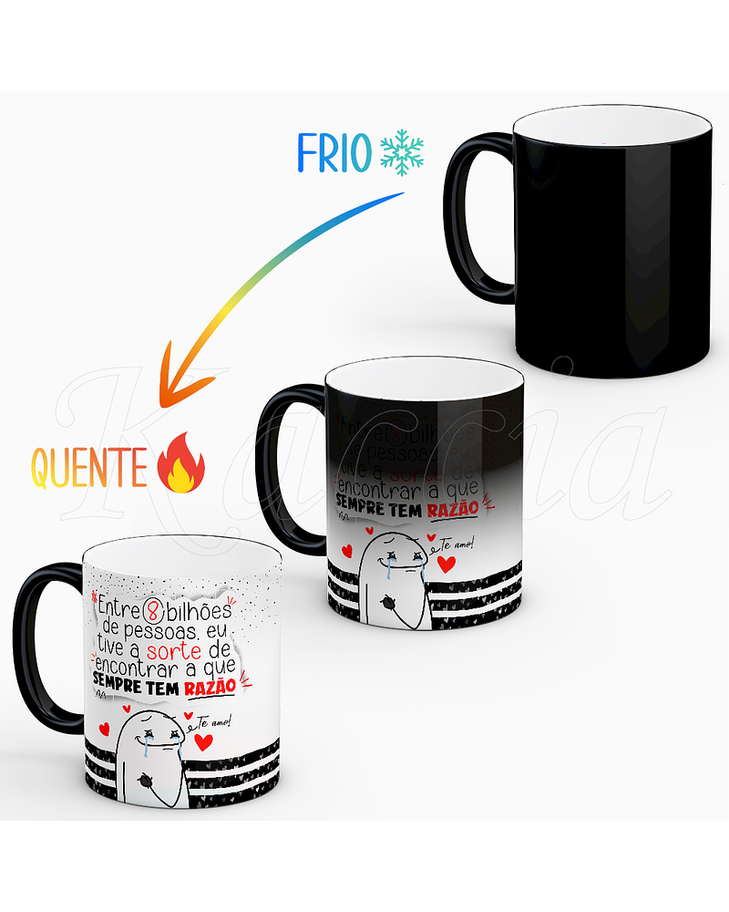 Caneca Sempre Tem Razão Flork