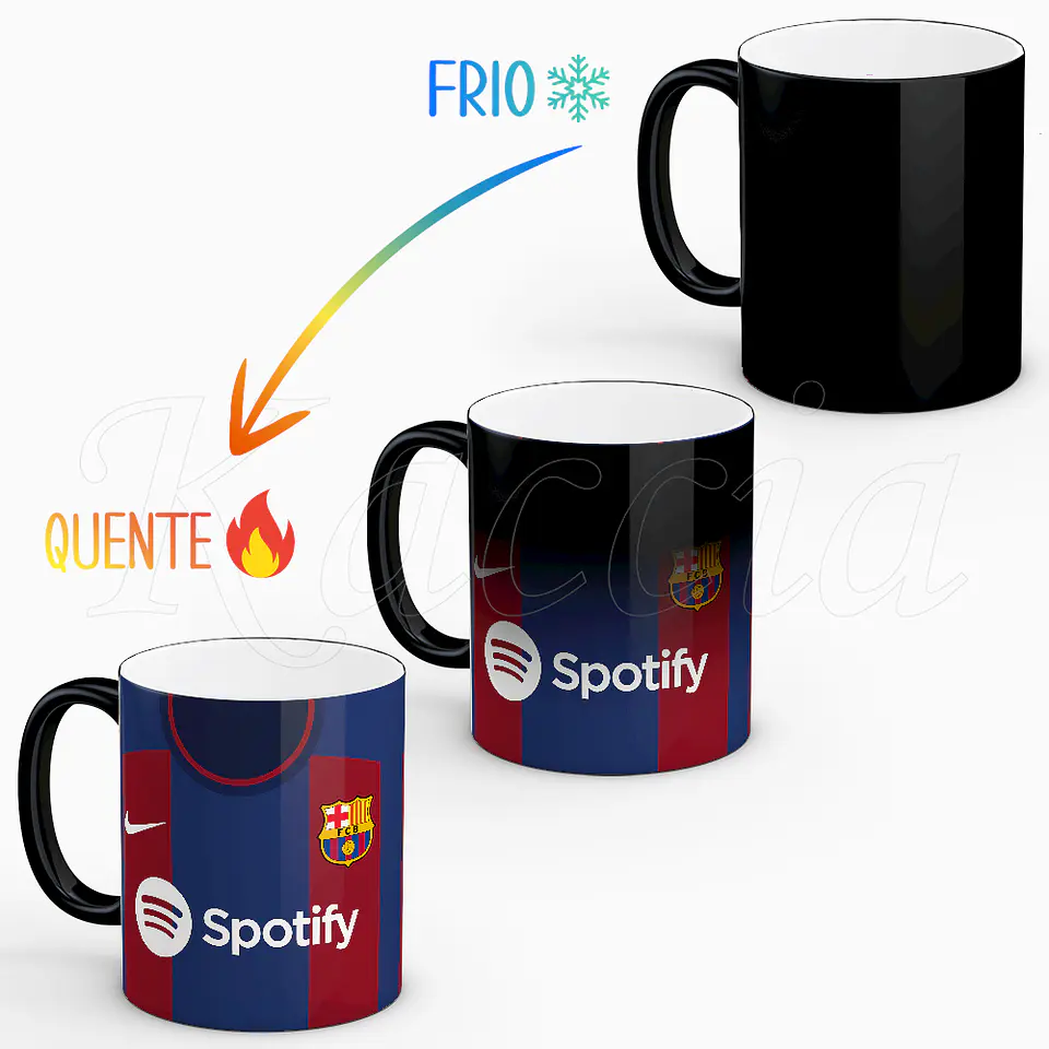 Caneca Personalizada Camisola FC Barcelona 2