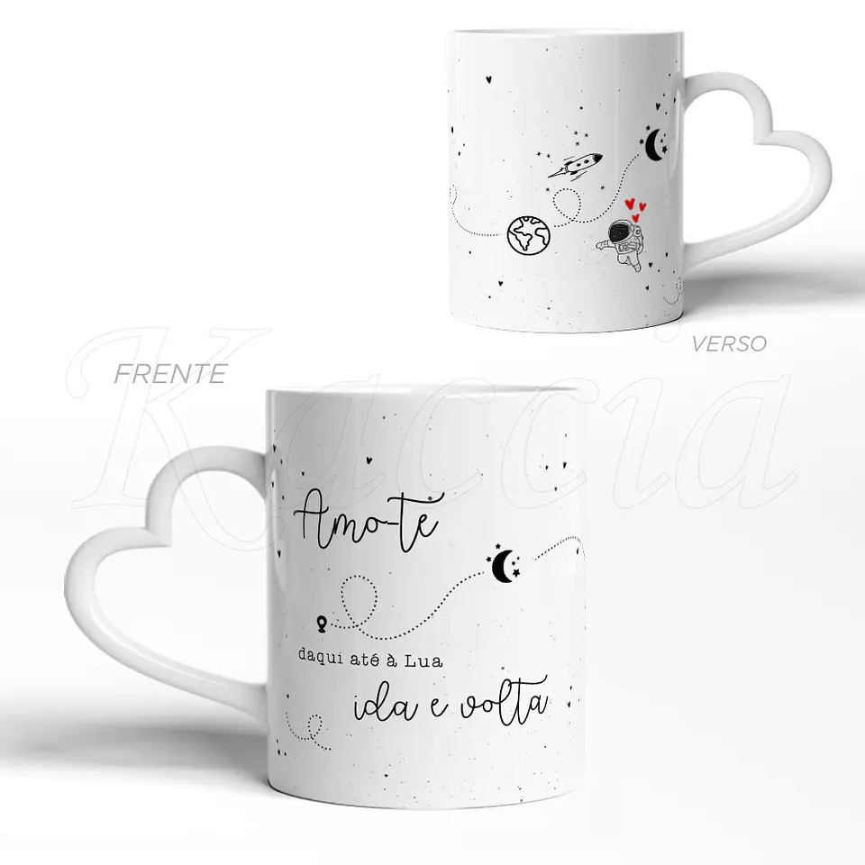 Caneca Amo-te Até à Lua Ida e Volta 3