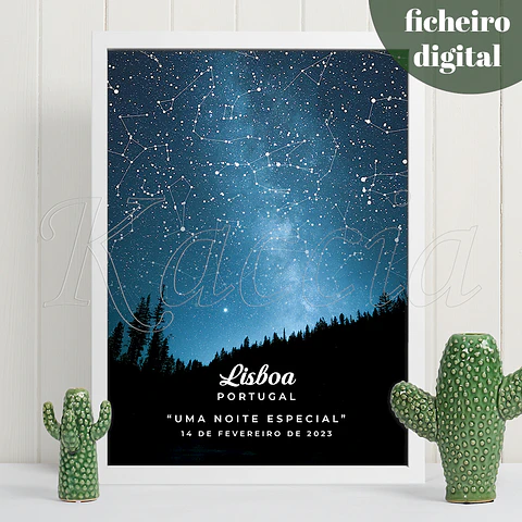 Ficheiro Digital - Mapa das Estrelas Forest