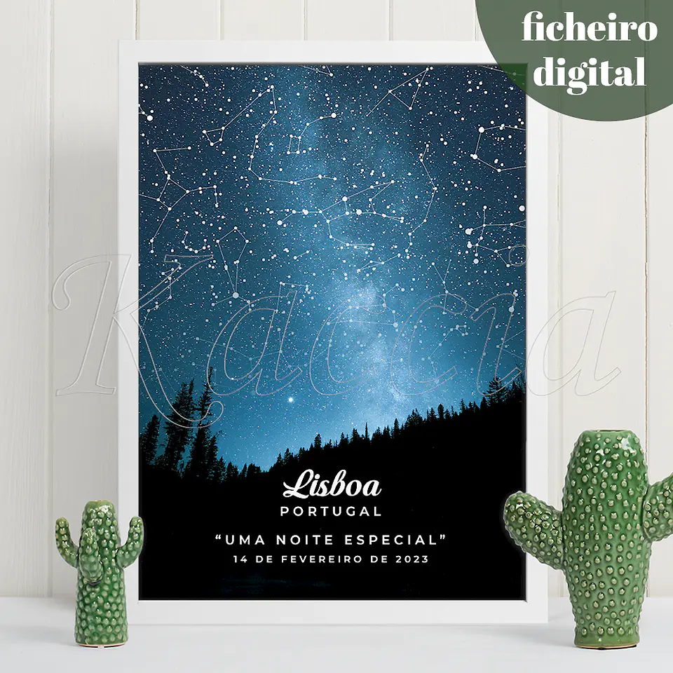 Ficheiro Digital - Mapa das Estrelas Forest 1