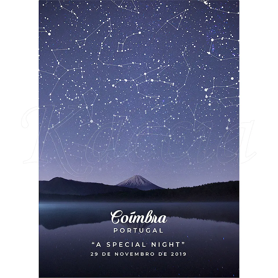 Ficheiro Digital - Mapa das Estrelas Volcano Lake 7