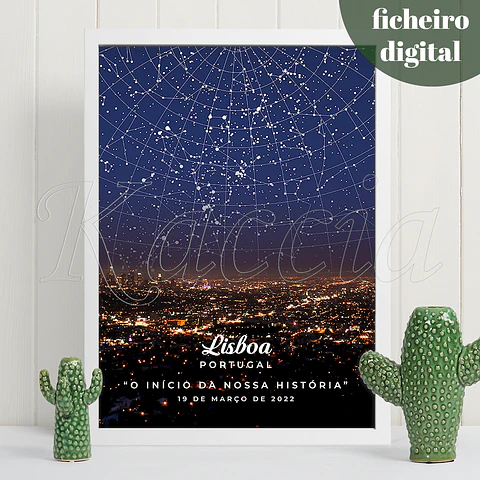 Ficheiro Digital - Mapa das Estrelas City