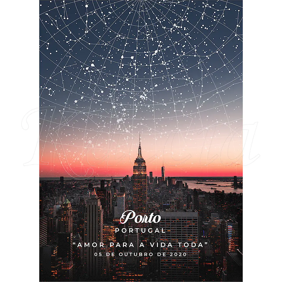 Ficheiro Digital - Mapa das Estrelas Sunset 7