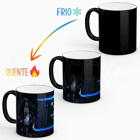 Caneca Personalizada Solo Leveling O Verdadeiro Monarca