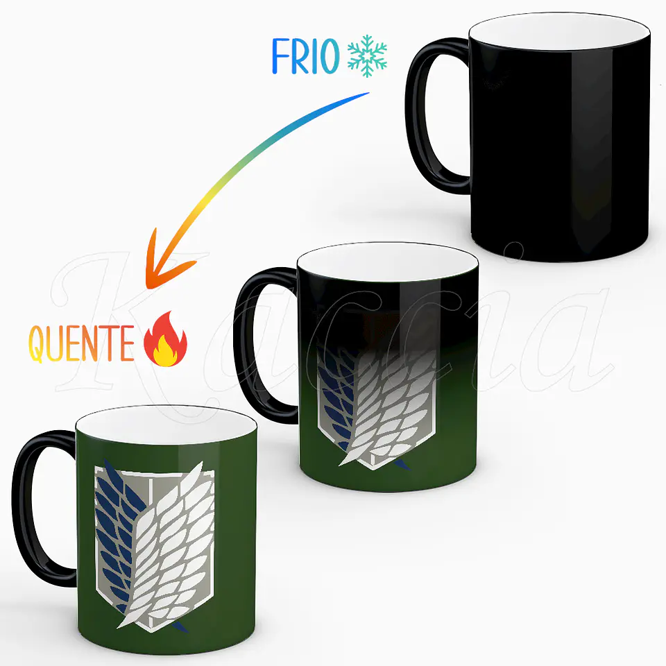 Caneca Personalizada Shingeki no Kyojin - Attack on Titan 2