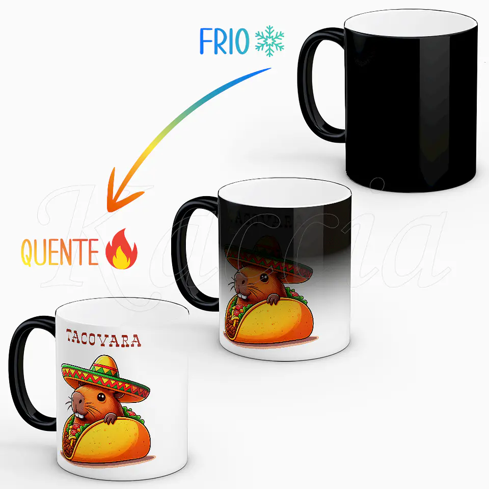 Caneca Tacovara Capivara Taco Mexicano 2