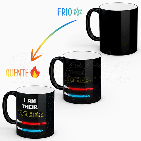 Caneca Personalizada I Am Their Father Star Wars