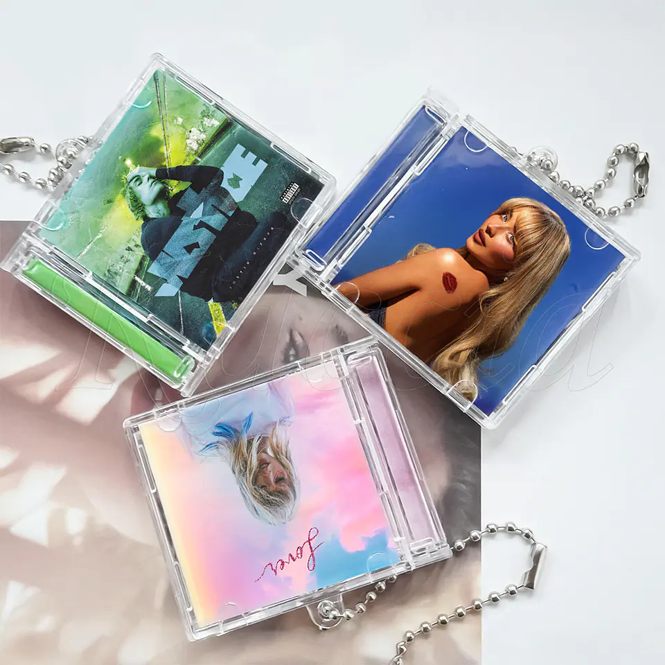 Mini CD com NFC Porta-chaves Álbum Personalizado - Reproduza a Sua Música Favorita Instantaneamente 6