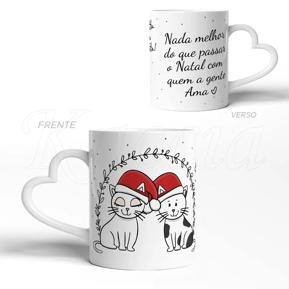Caneca Natal Com Quem Ama 3