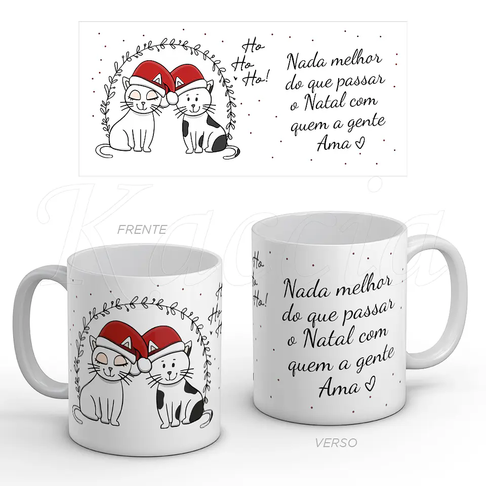 Caneca Natal Com Quem Ama 1