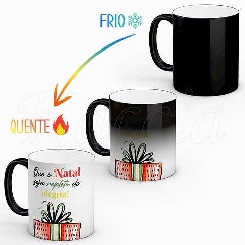 Caneca Natal Repleto de Alegria