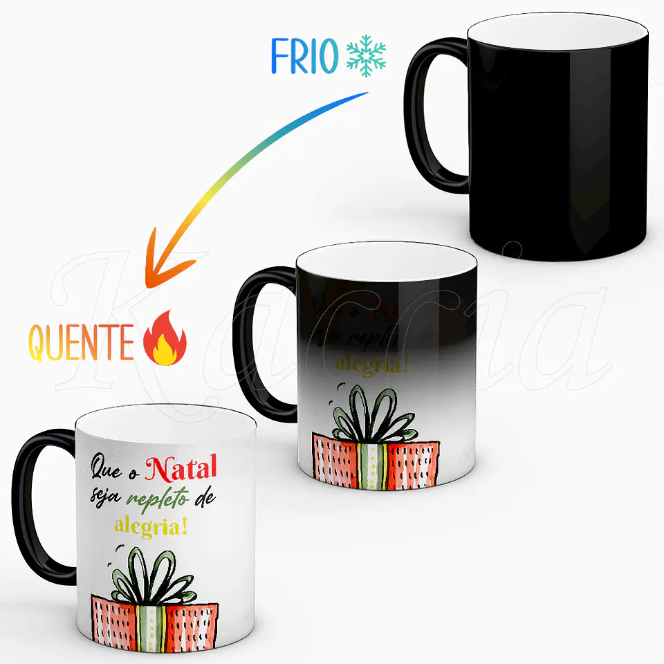 Caneca Natal Repleto de Alegria 2