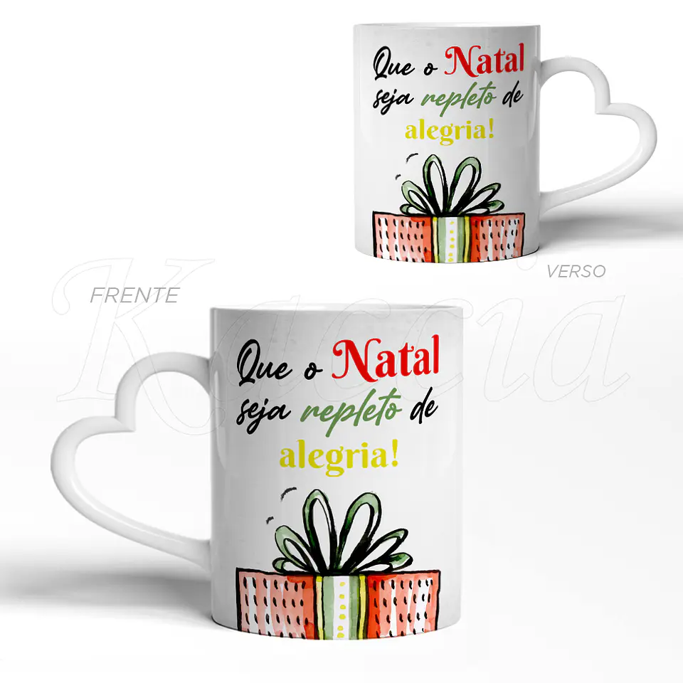 Caneca Natal Repleto de Alegria 3