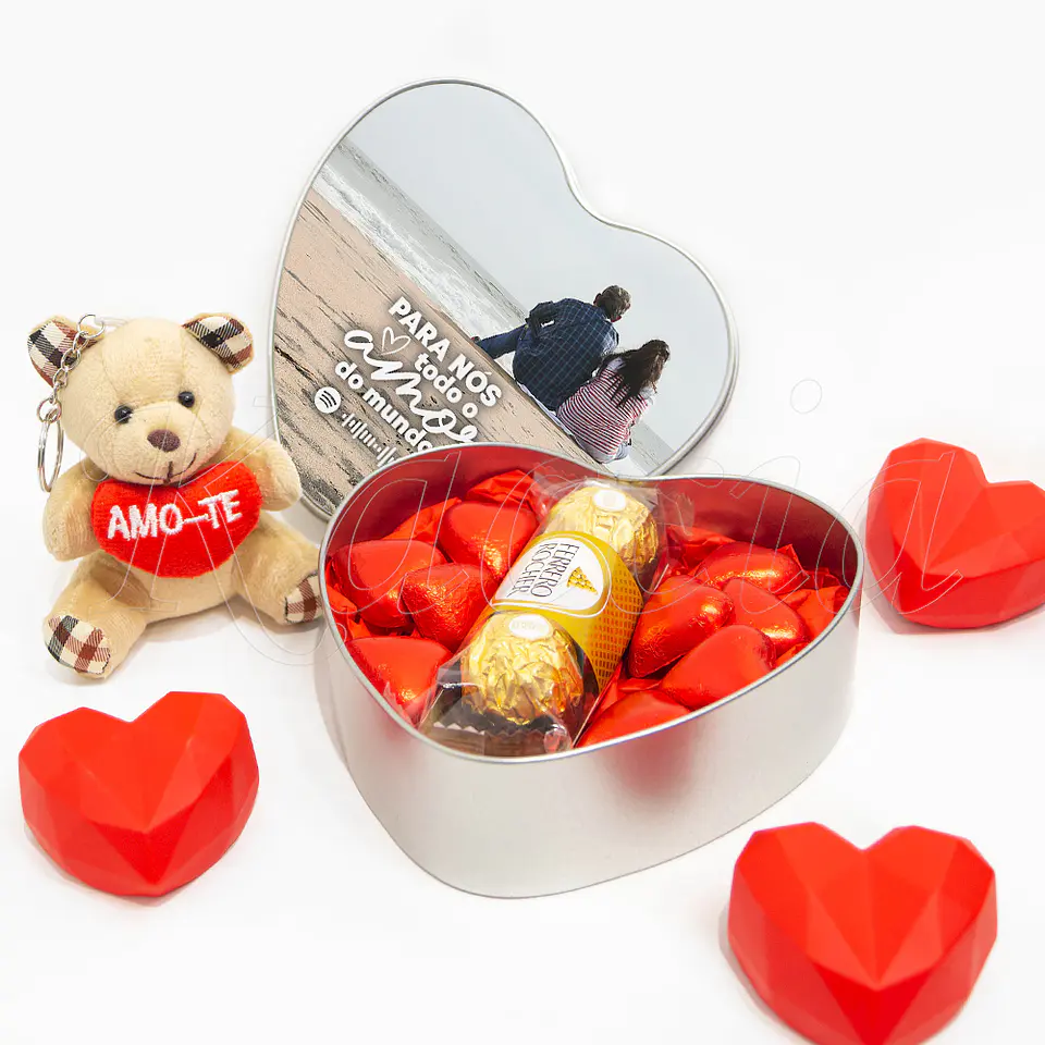 Pack Caixa Personalizada Spotify com Bombons e Peluche 3