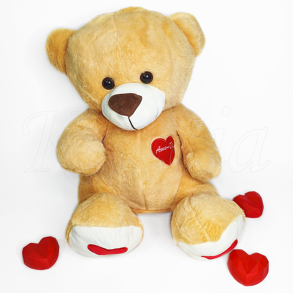 Pack Urso Grande Peluche com Colar Personalizado Militar Masculino Foto Calendário 4