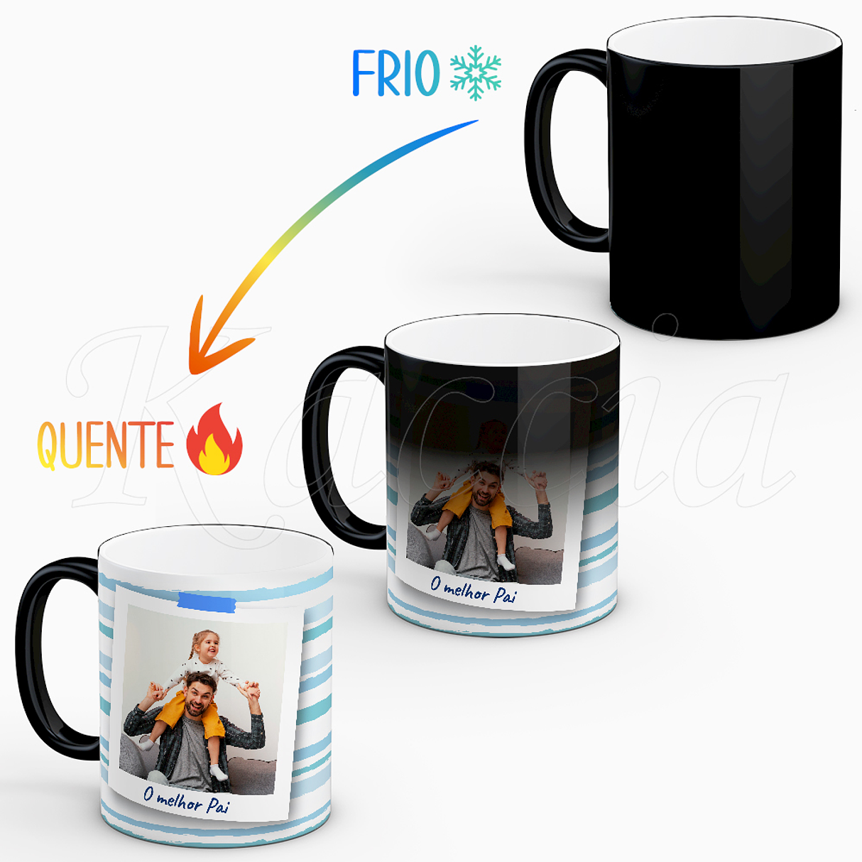 Caneca Personalizada Melhor com Fotos 2