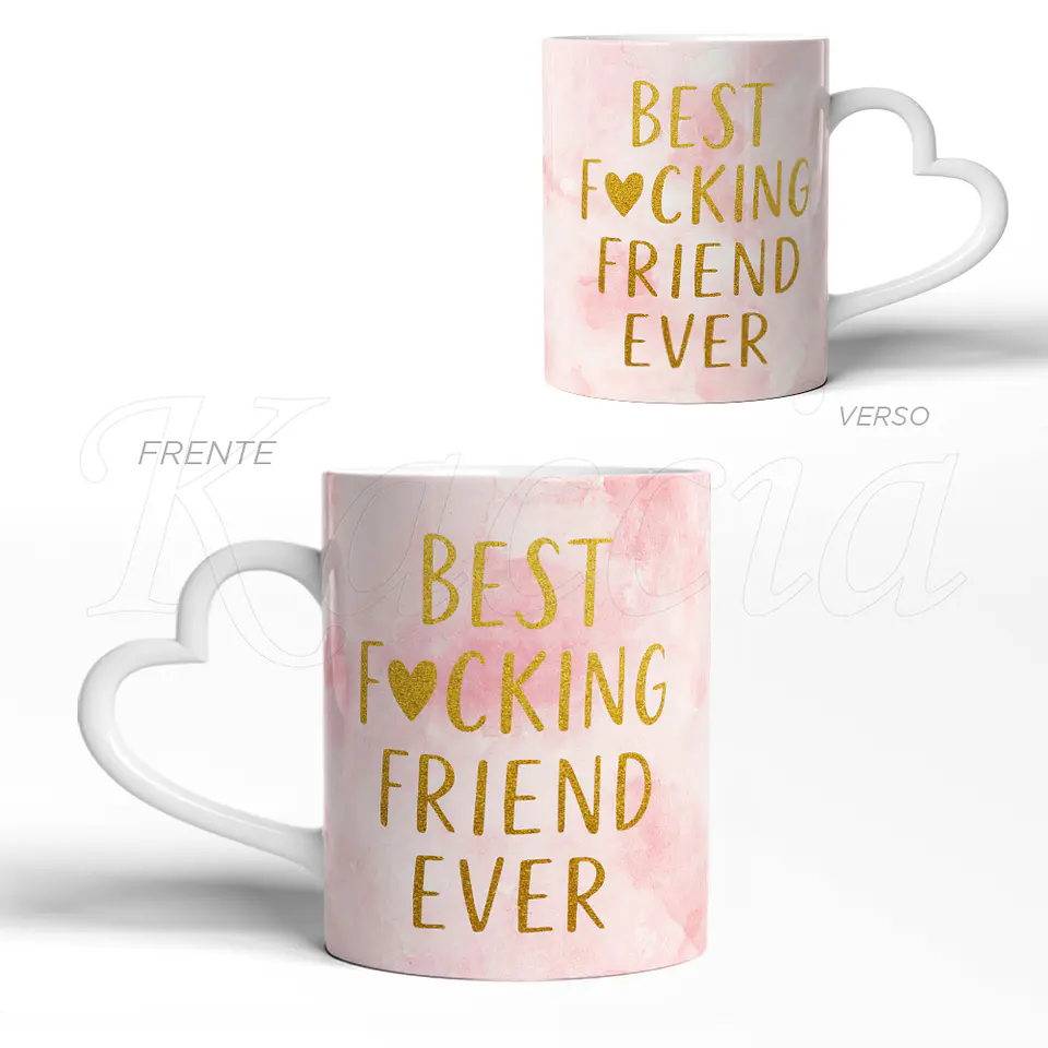 Caneca Best F*cking Friend Melhor Amiga/o 5