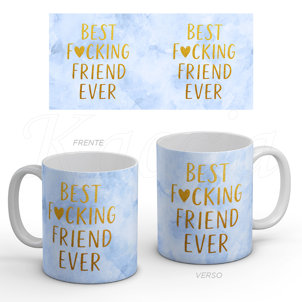 Caneca Best F*cking Friend Melhor Amiga/o 2