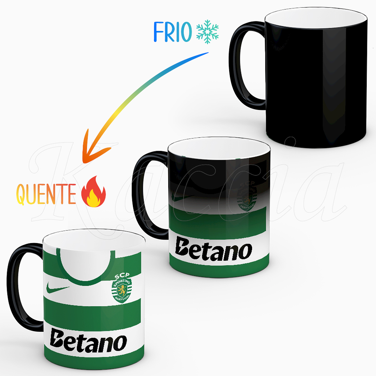 Caneca Personalizada Camisola Sporting CP - 2026 2