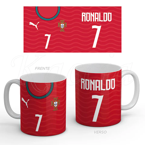 Caneca Personalizada Camisola Portugal