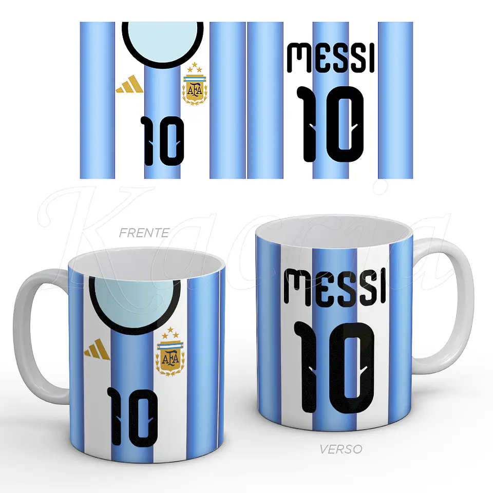 Caneca Personalizada Camisola Argentina 1