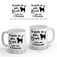 Caneca Gosto de Gato e Café - Thumbnail 1