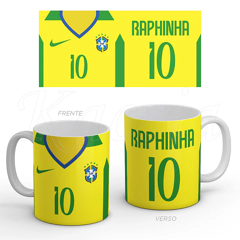 Caneca Personalizada Camisola Brasil