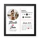 Quadro Spotify Personalizado Foto e Data Especial Square - Thumbnail 2