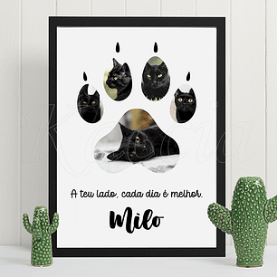 Quadro Personalizado com Foto de Animal de Estimação