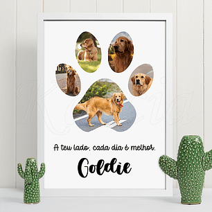 Quadro Personalizado com Foto de Animal de Estimação