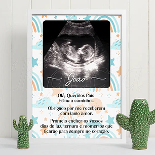 Quadro Personalizado com Ecografia