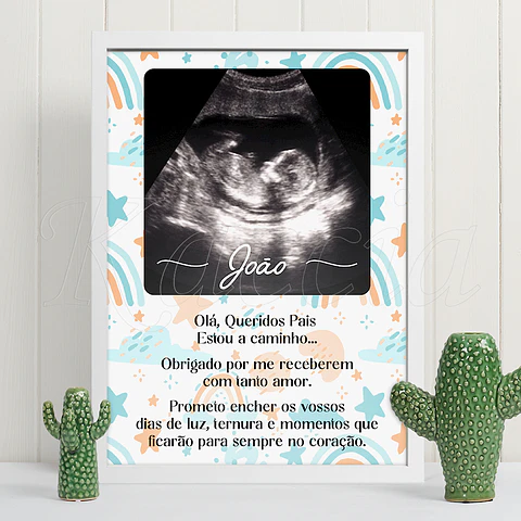 Quadro Personalizado com Ecografia
