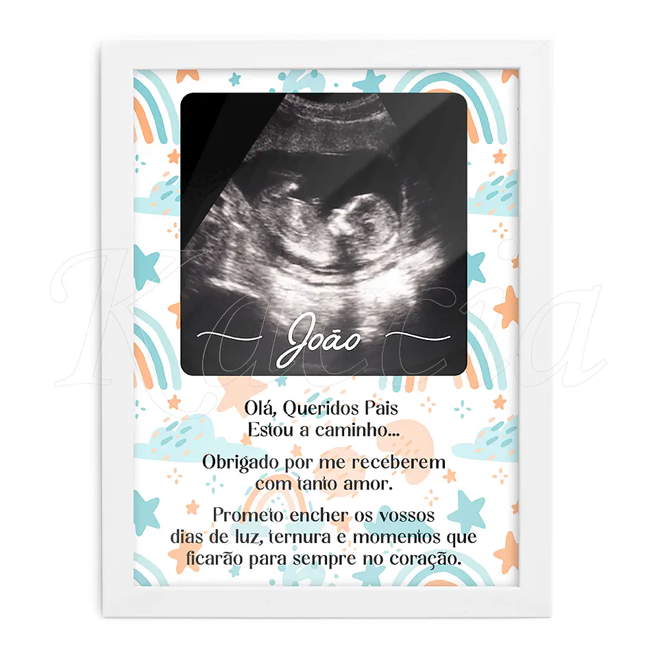 Quadro Personalizado com Ecografia 3