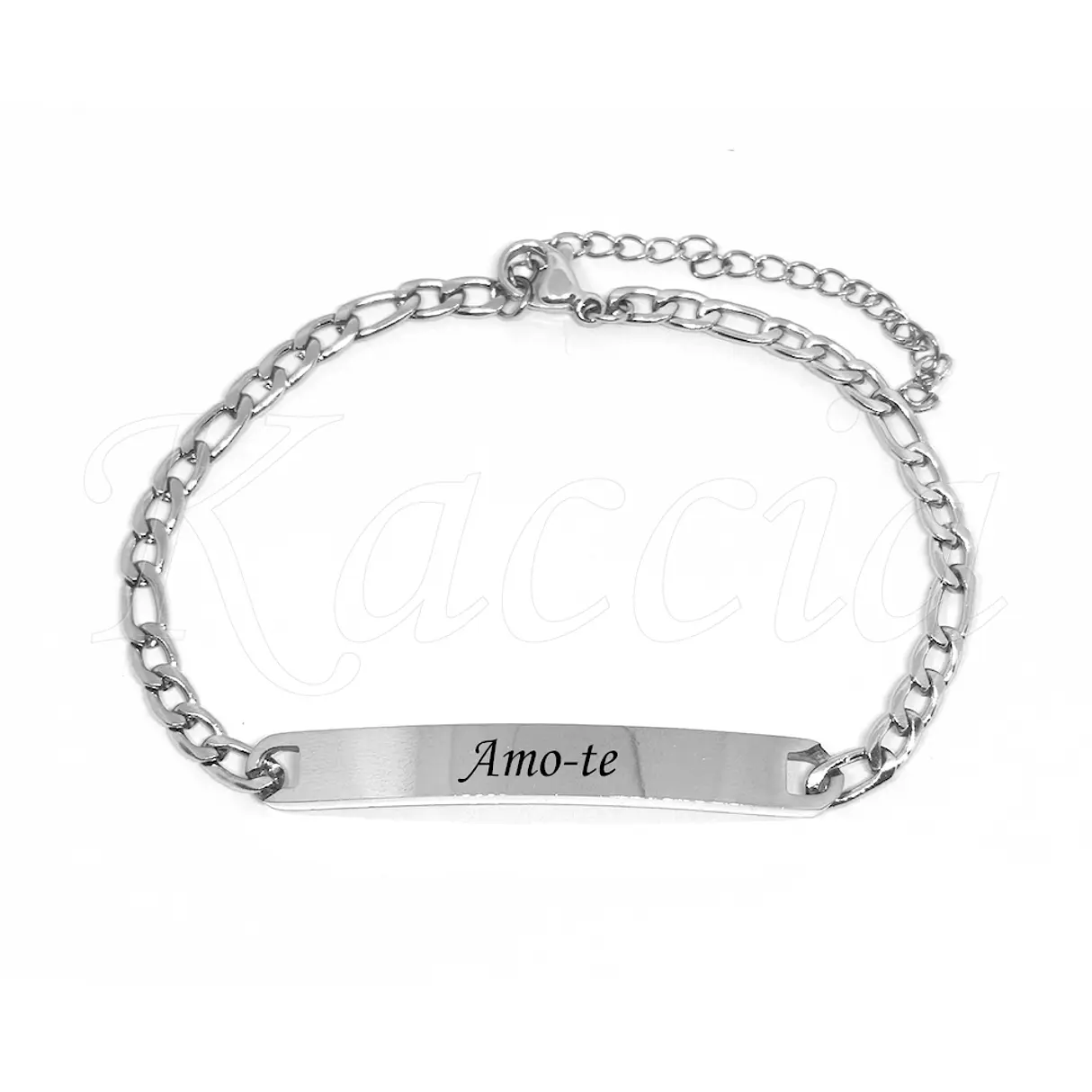Pulseira Personalizada Mulher Merley Aço Inox  2