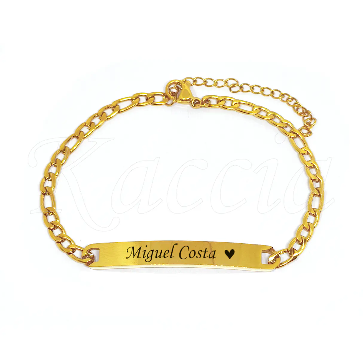 Pulseira Personalizada Mulher Merley Aço Inox  3